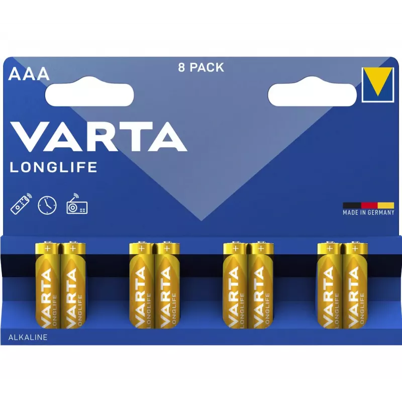 Kertakäyttöparisto Varta 04103 AAA alkaline 44,5 mm 11,3 g