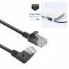 ACT musta 1,5 metrin U/UTP CAT6A LSZH Slimline -verkkokaapeli DC2951