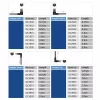ACT musta 1,5 metrin U/UTP CAT6A LSZH Slimline -verkkokaapeli DC2951