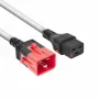ACT virtajohto C19 IEC Lock - C20 IEC Lock Dual Locking valkoinen 3 m, PC3643