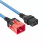 ACT virtajohto C19 IEC Lock C20 IEC Lock Dual Locking sininen 3 m 250 V 16 A