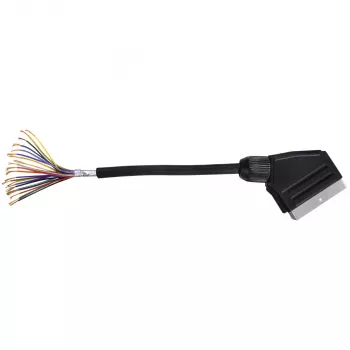 Hama 00205081 SCART-kaapeli 1,5 m SCART (21-napainen) musta