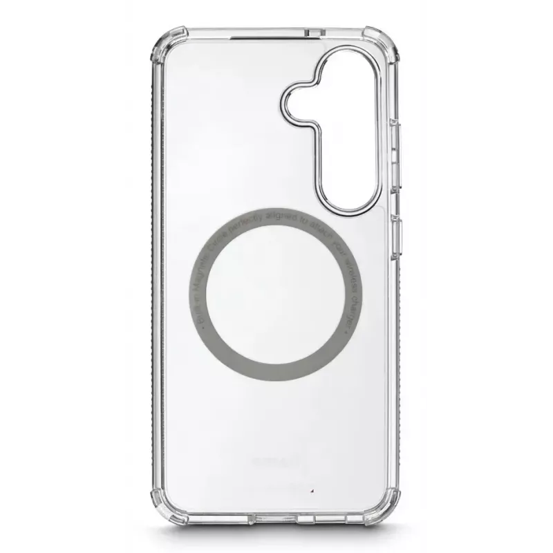 Hama 00080590 Extreme Protect magneettinen suojakotelo Samsung Galaxy S25+ -puhelimelle, läpinäkyvä