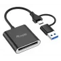 Kortinlukija Equip 245461 USB 3.2 Gen 2 Type-C musta CFexpress 2.0