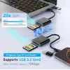Kortinlukija Equip 245461 USB 3.2 Gen 2 Type-C musta CFexpress 2.0