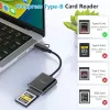 Kortinlukija Equip 245461 USB 3.2 Gen 2 Type-C musta CFexpress 2.0