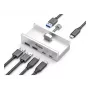 Equip 128967 USB-keskitin USB 3.2 Gen 1 (3.1 Gen 1) Type-A 5000 Mbit/s alumiini
