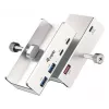 Equip 128967 USB-keskitin USB 3.2 Gen 1 (3.1 Gen 1) Type-A 5000 Mbit/s alumiini