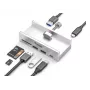 Equip 128968 USB-keskitin USB 3.2 Gen 1 (3.1 Gen 1) Type-A 5000 Mbit/s alumiini