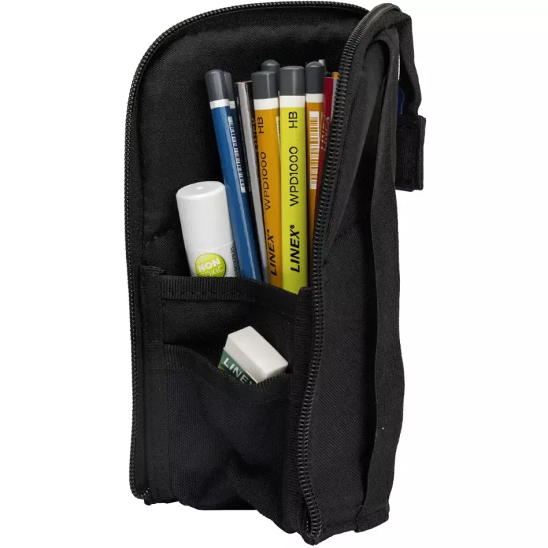 Pehmeä penaali Oxford 400183590 musta 220x70x90 mm