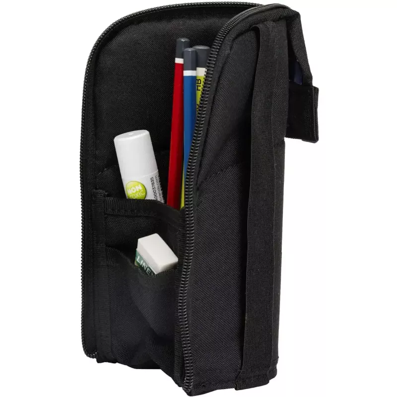 Pehmeä penaali Oxford 400183590 musta 220x70x90 mm