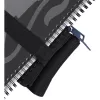Pehmeä penaali Oxford 400183590 musta 220x70x90 mm