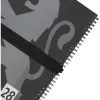 Pehmeä penaali Oxford 400183590 musta 220x70x90 mm