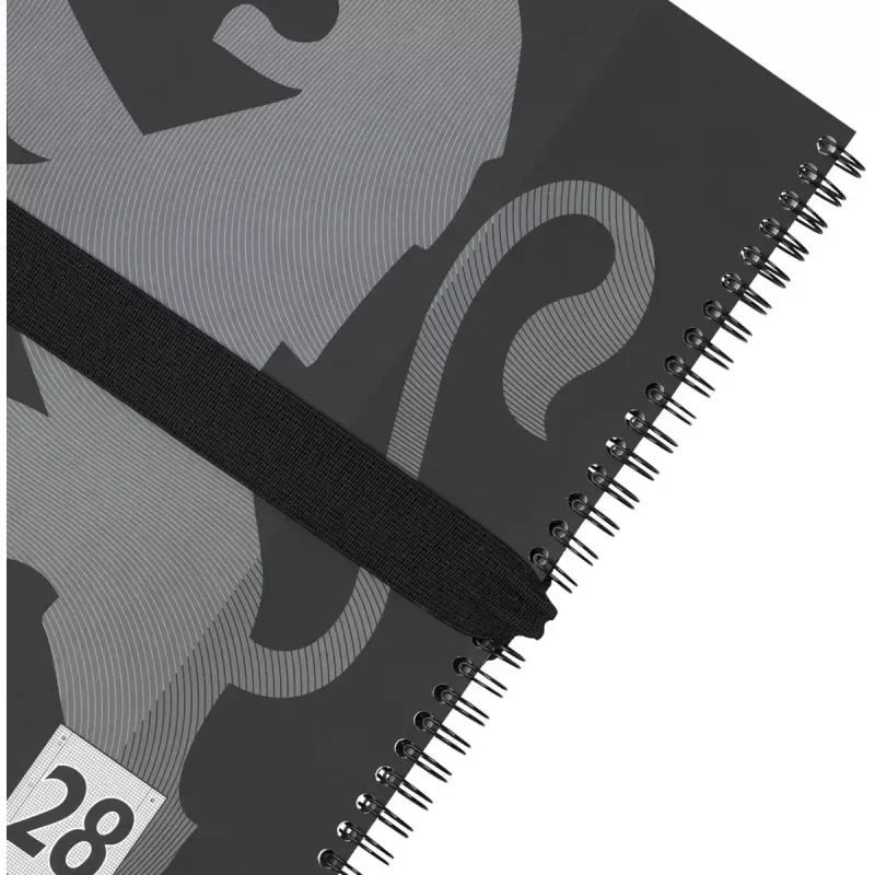 Pehmeä penaali Oxford 400183590 musta 220x70x90 mm