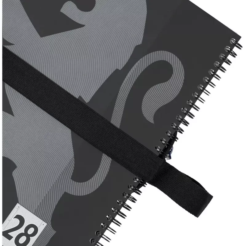 Pehmeä penaali Oxford 400183523 musta 220x70x90 mm