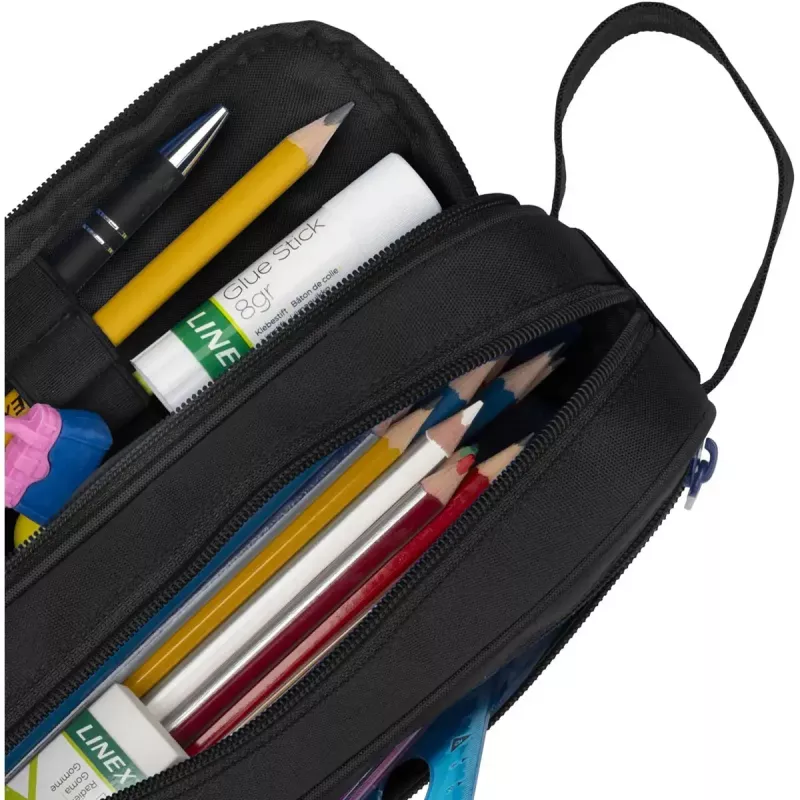 Pehmeä penaali Oxford 400183523 musta 220x70x90 mm