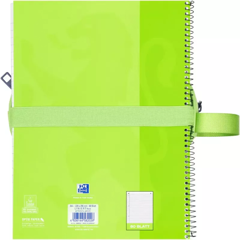 Pehmeä penaali Oxford 400183525 vihreä 220x70x90 mm