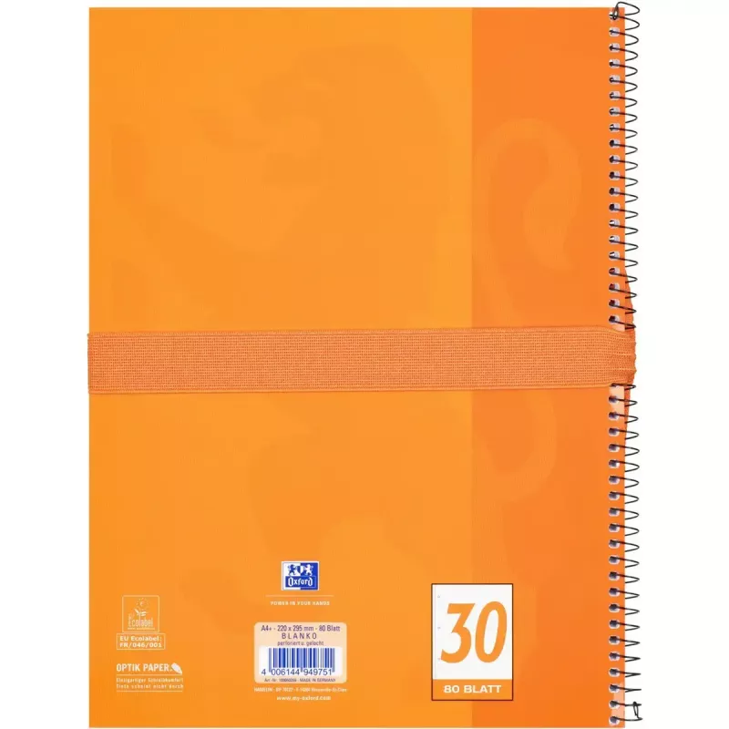 Pehmeä penaali Oxford 400183528 oranssi 220x70x90 mm