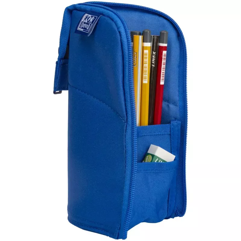 Pehmeä penaali Oxford 400183529 sininen 220x70x90 mm
