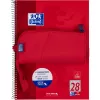 Pehmeä penaali Oxford 400183527 punainen 220x70x90 mm