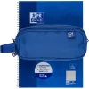 Pehmeä penaali Oxford 400183522 sininen 220x70x90 mm