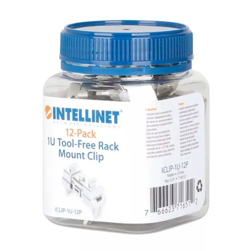 Intellinet 716512 telinevaruste klipsi