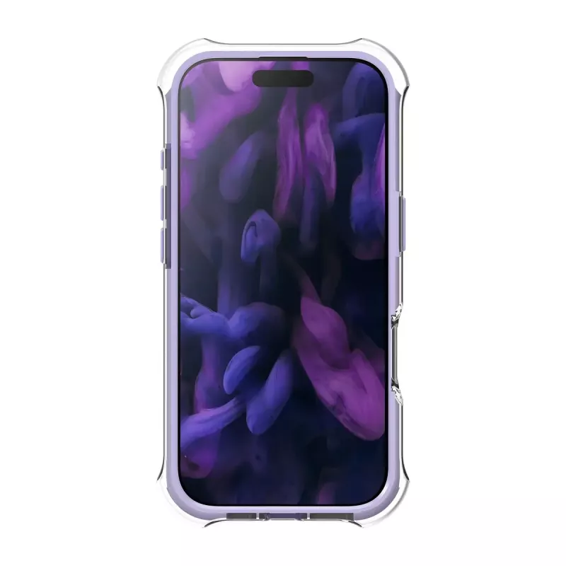 LAUT AERO PROTECT kotelo iPhone 17 16 cm violetti läpinäkyvä