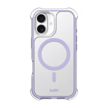LAUT AERO PROTECT kotelo iPhone 17 16 cm violetti läpinäkyvä