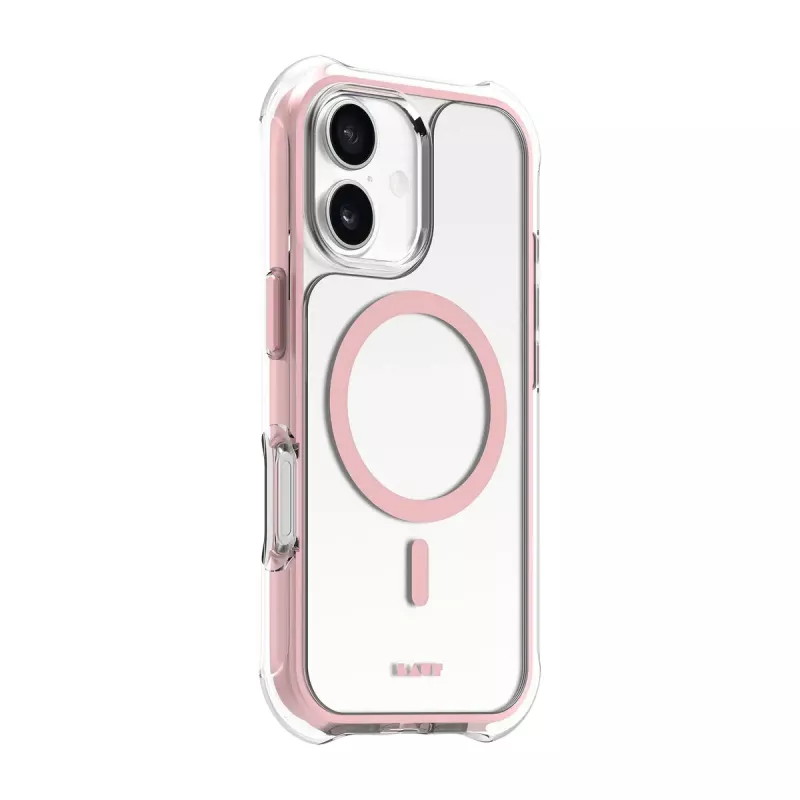 Kotelo LAUT AERO PROTECT iPhone 17 16 cm pinkki läpinäkyvä