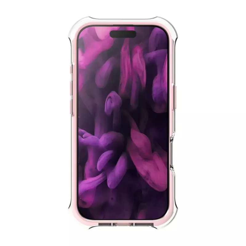 Kotelo LAUT AERO PROTECT iPhone 17 16 cm pinkki läpinäkyvä