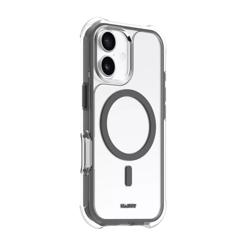 Cover LAUT AERO PROTECT iPhone 17 16 cm harmaa läpinäkyvä