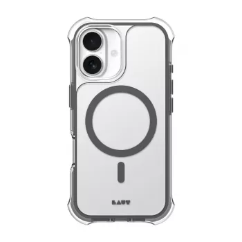 Cover LAUT AERO PROTECT iPhone 17 16 cm harmaa läpinäkyvä