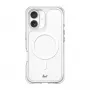 Cover LAUT AERO SPARKLE iPhone 17 16 cm hopea läpinäkyvä