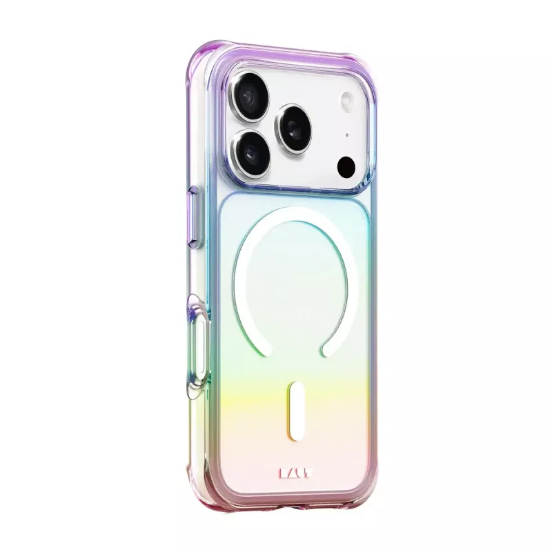 Cover LAUT AERO HOLO iPhone 17 Pro 16 cm läpinäkyvä helmiäinen