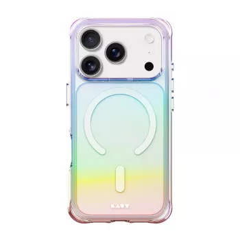 Cover LAUT AERO HOLO iPhone 17 Pro 16 cm läpinäkyvä helmiäinen