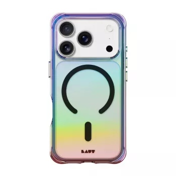 Cover LAUT AERO HOLO iPhone 17 Pro 16 cm monivärinen läpinäkyvä