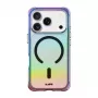 LAUT Aero Holo -suojakuori iPhone 17 Prolle, MagSafe-yhteensopiva, polykarbonaatti/TPU, Holo Midnight