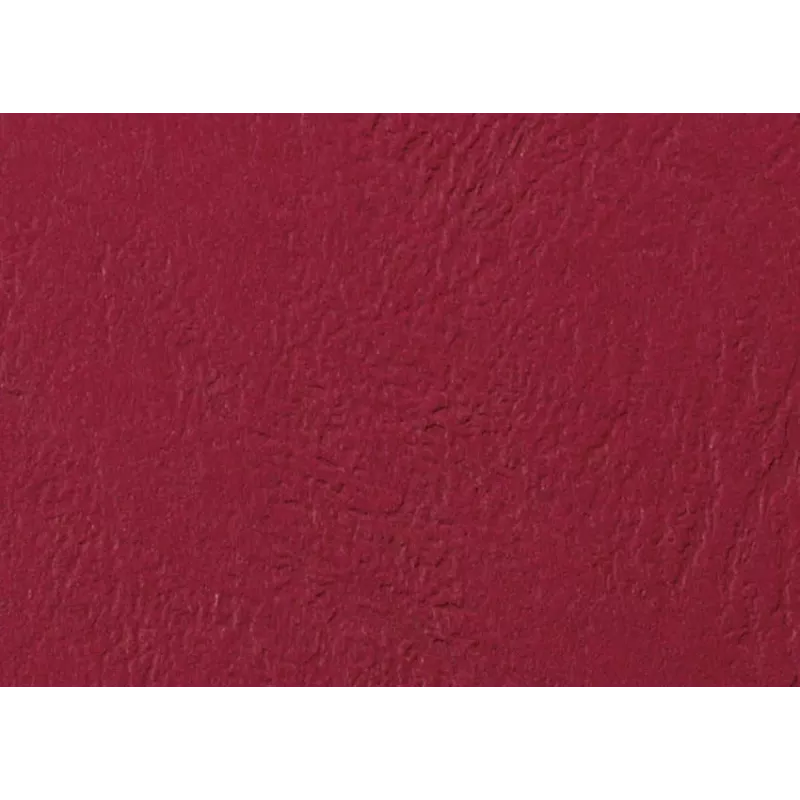 GBC LeatherGrain CE040030 sidontakannet, A4 (210 x 297 mm), 250 g/m², tummanpunaiset, 100 kpl