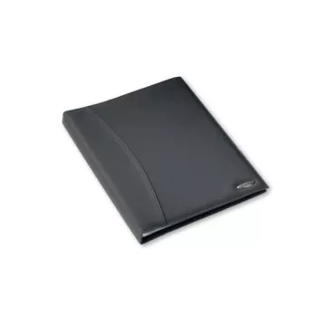 Rexel Soft Touch Smooth A4 esittelykansio 36 taskua musta, musta, polypropeeni (PP), 36 taskua, A4, 648,5 g, 237 mm