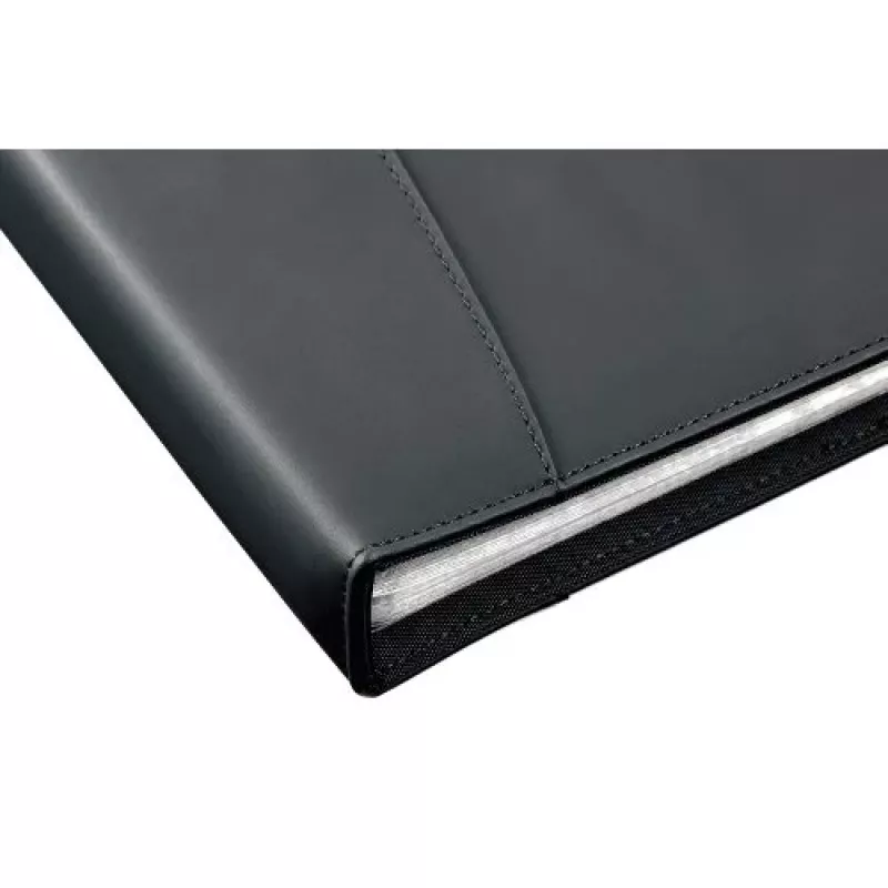 Rexel Soft Touch Smooth A4 esittelykansio 36 taskua musta, musta, polypropeeni (PP), 36 taskua, A4, 648,5 g, 237 mm