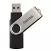 Hama 8GB Rotate USB-muistitikku USB Type-A 2.0 musta, hopea