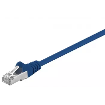 Verkkokaapeli Goobay 95532 sininen 1,5m Cat5e F/UTP