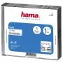 Hama CD ohut Jewel Case 1 levyä läpinäkyvä