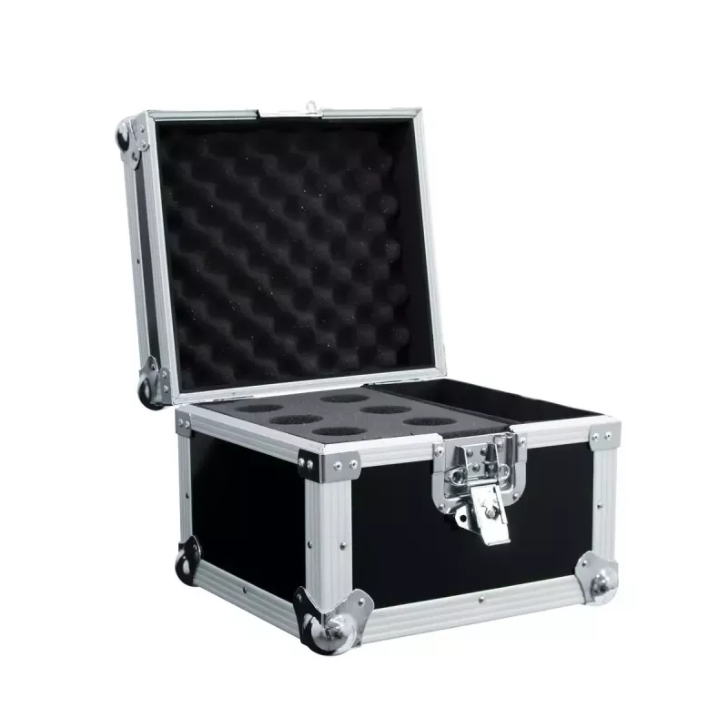 Flightcase Roadinger 30109891 vaneri musta hopea 4,1 kg