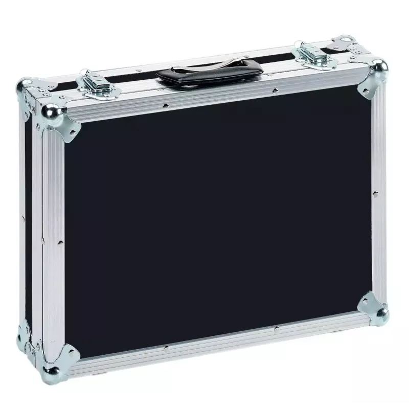 Flightcase Roadinger 30109900 vaneri musta hopea 2,1 kg