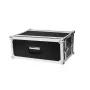 Flightcase Roadinger 30107217 vaneri musta hopea 5,4 kg
