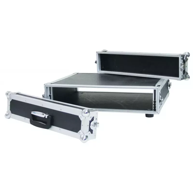 Roadinger 30107200 Flightcase vaneri musta hopea 5,2 kg
