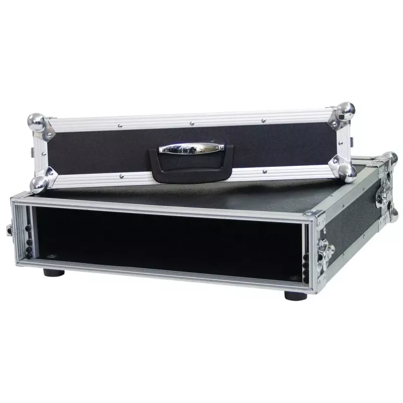 Roadinger 30107200 Flightcase vaneri musta hopea 5,2 kg