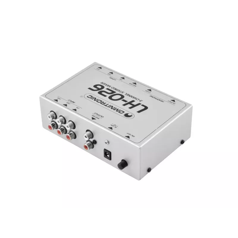Audiomikseri Omnitronic 10355026 3 kanavaa 20 - 20000 Hz valkoinen
