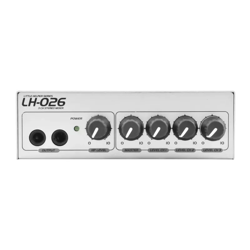 Audiomikseri Omnitronic 10355026 3 kanavaa 20 - 20000 Hz valkoinen